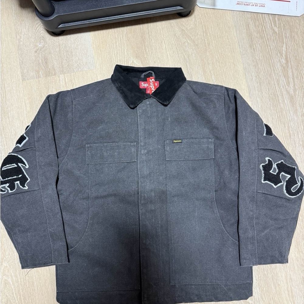 Supreme Gray Work Jacket